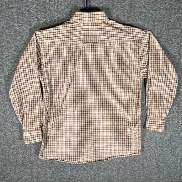 Panhandle Slim Shirt Mens‎ Size L Long Sleeve Snap Western Shirt Rust Copper - Picture 7 of 8